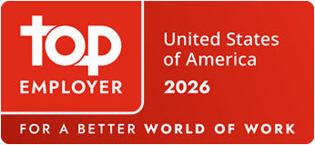 Top Employer 2026 badge for United States of America